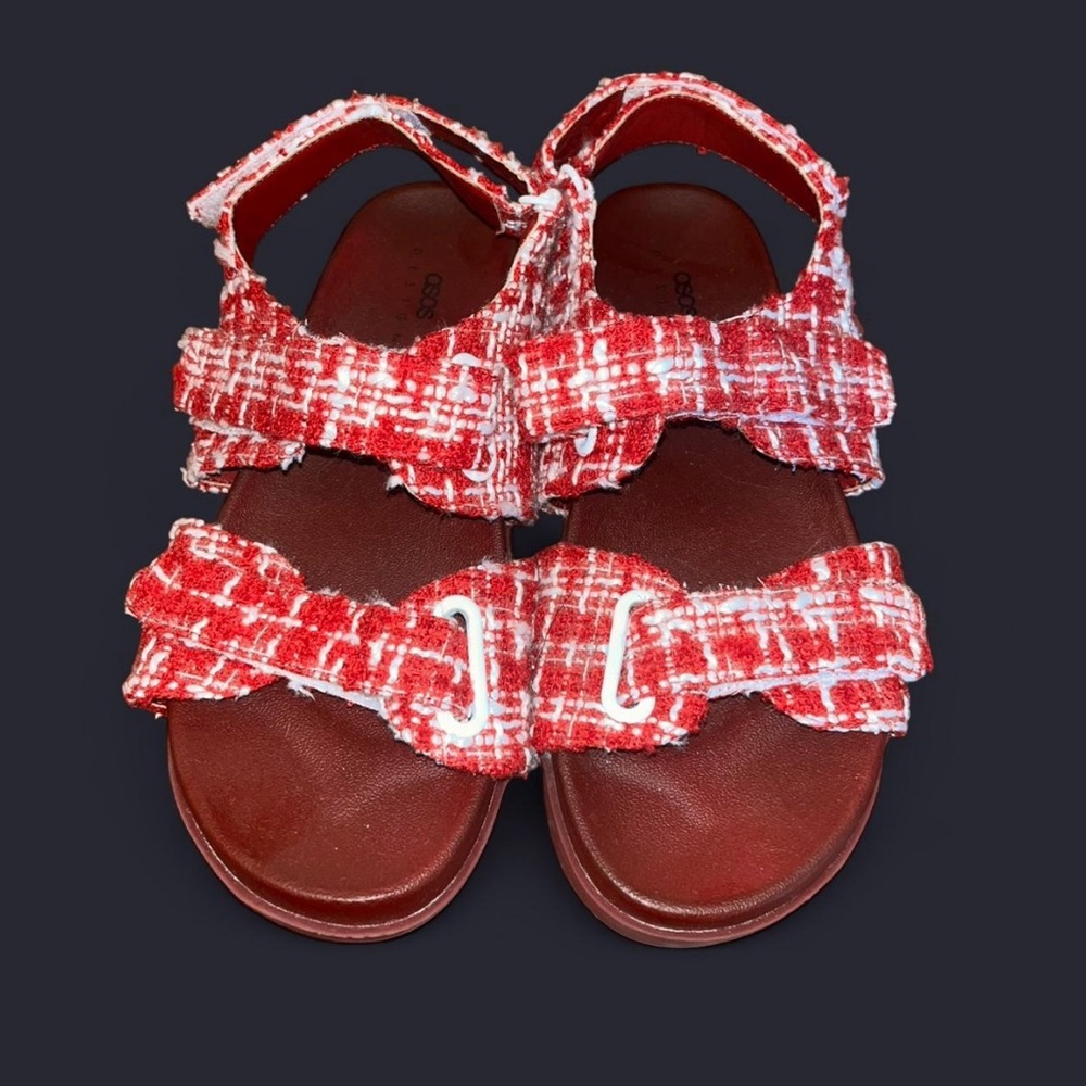 ASOS Red Sandals - Picture 2 of 3